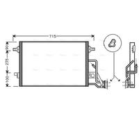 PRASCO VN5189 Air conditioning condenser