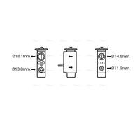 PRASCO FD1492 AC expansion valve
