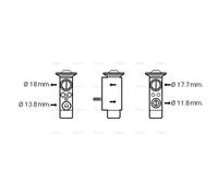 PRASCO VO1162 AC expansion valve