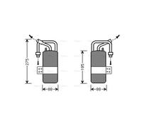 PRASCO FDD386 Dryer, air conditioning