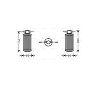 PRASCO HDD184 AC receiver drier