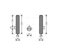 AVA Cooling Systems AC Receiver Drier HYD193