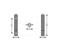 AVA COOLING SYSTEMS MSD471 Dryer, air conditioning