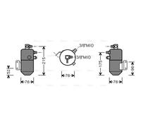 PRASCO VLD031 Dryer, air conditioning