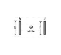 PRASCO VND297 AC receiver drier