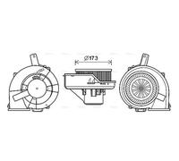 AVA ST8047 Cooling Blower