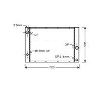 AVA BWA2338 Cooling Radiator