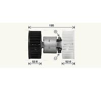 AVA Cabin Fan Blower Motor BW8610 for BMW 3 SERIES E30 (1983) 316 1.8 etc