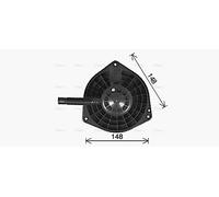 AVA Cabin Fan Blower Motor PE8428 for MITSUBISHI LANCER SPORTBACK (2007) 1.8 MIV