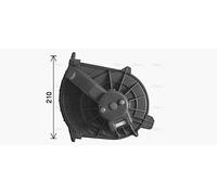 AVA Cabin Fan Blower Motor RT8655 for RENAULT KANGOO (2008) 1.5 DCI 70 etc