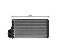 Heater core Mechanically jointed cooling fins DN6473 AVA QUALITY COOLING