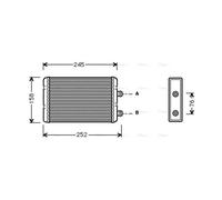 PRASCO FTA6220 Heater matrix