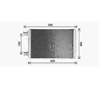 PRASCO MS6779 Heater matrix