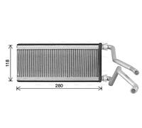 AVA Cabin Heater Core MZ6298 for MAZDA RX8 (2004) 1.3 etc
