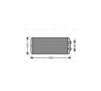 PRASCO PEA6312 Heater matrix