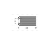 AVA Cabin Heater Core RTA6439 for NISSAN PRIMASTAR (2001) 2.5 DCI etc