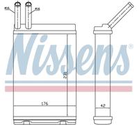 AVA COOLING SYSTEMS VO6096 Heater matrix