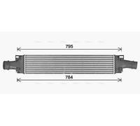 AVA Charge Air Intercooler AI4432 for AUDI A4 B9 (2015) A4 2.0 TFSI etc