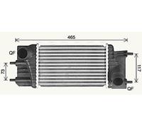 AVA Charge Air Intercooler DN4460 for NISSAN NV200 EVALIA (2009) 1.5 DCI etc