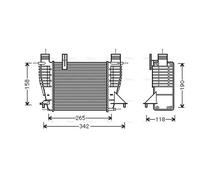 PRASCO DNA4356 Intercooler