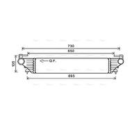 PRASCO FT4415 Intercooler