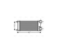 CHARGE AIR COOLER PEA4332 FOR PEUGEOT PARTNER/Box/Body/MPV/TEPEE 3008 GRAND 1.6L