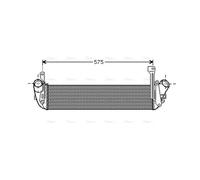 AVA Charge Air Intercooler RT4346 for NISSAN KUBISTAR (2004) 1.5 DCI etc