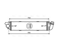 PRASCO RT4622 Intercooler
