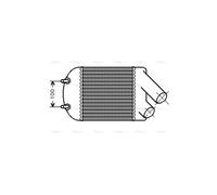 AVA Charge Air Intercooler RTA4222 for RENAULT MEGANE (1996) 1.9 DCI/DT/DTI etc