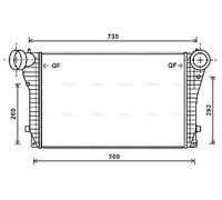VW GOLF Estate Inter Cooler Bora 1.9 Tdi 0900-0505 1999-2006