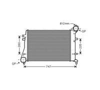 PRASCO VNA4268 Intercooler