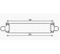 PRASCO VO4296 Intercooler