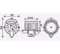 AVA CN8310 Cooling Blower