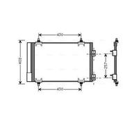 AVA CNA5231D Cooling Condenser