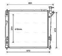 AVA HY2339 Cooling Radiator