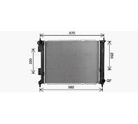 AVA COOLING SYSTEMS KA2327 Engine radiator