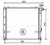 AVA KAA2272 Cooling Radiator