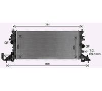 PRASCO OL2703 Engine radiator