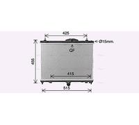 AVA COOLING SYSTEMS PE2423 Engine radiator