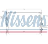 AVA COOLING SYSTEMS PE2438 Engine radiator