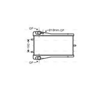 AVA Coolant Radiator PR2043 for PORSCHE 911 (1998) 3.6 CARRERA S etc