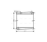 AVA COOLING SYSTEMS RTA2379 Engine radiator