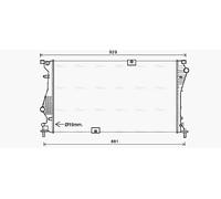 AVA RTA2601 Cooling Radiator