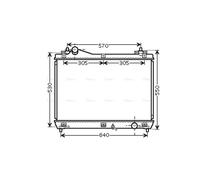 AVA SZ2103 Cooling Radiator