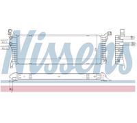 AVA Coolant Radiator VN2454 for VW CAMPMOBILE (2015) 2.0 TDI BLUEMOTION etc