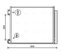 AVA DN5422D Cooling Condenser