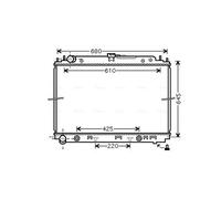 AVA DNA2297 Cooling Radiator