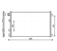 AVA DNA5281 Cooling Condenser