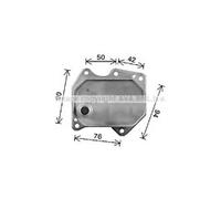 AVA Engine Oil Cooler for FORD TRANSIT 300 (2006) 2.4 TDCI