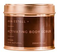 Ava Estell Activating Natural Exfoliating Body Scrub - Great for Refreshed, Clean & Healthy Skin - Natural Body Scrubs for Women Exfoliation to Lighten Dark Spots, Stretchmarks, Blemishes, 250mL